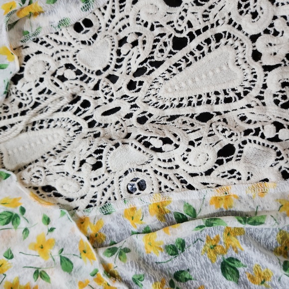 Free People crop high low tank size small - Picture 2 of 9